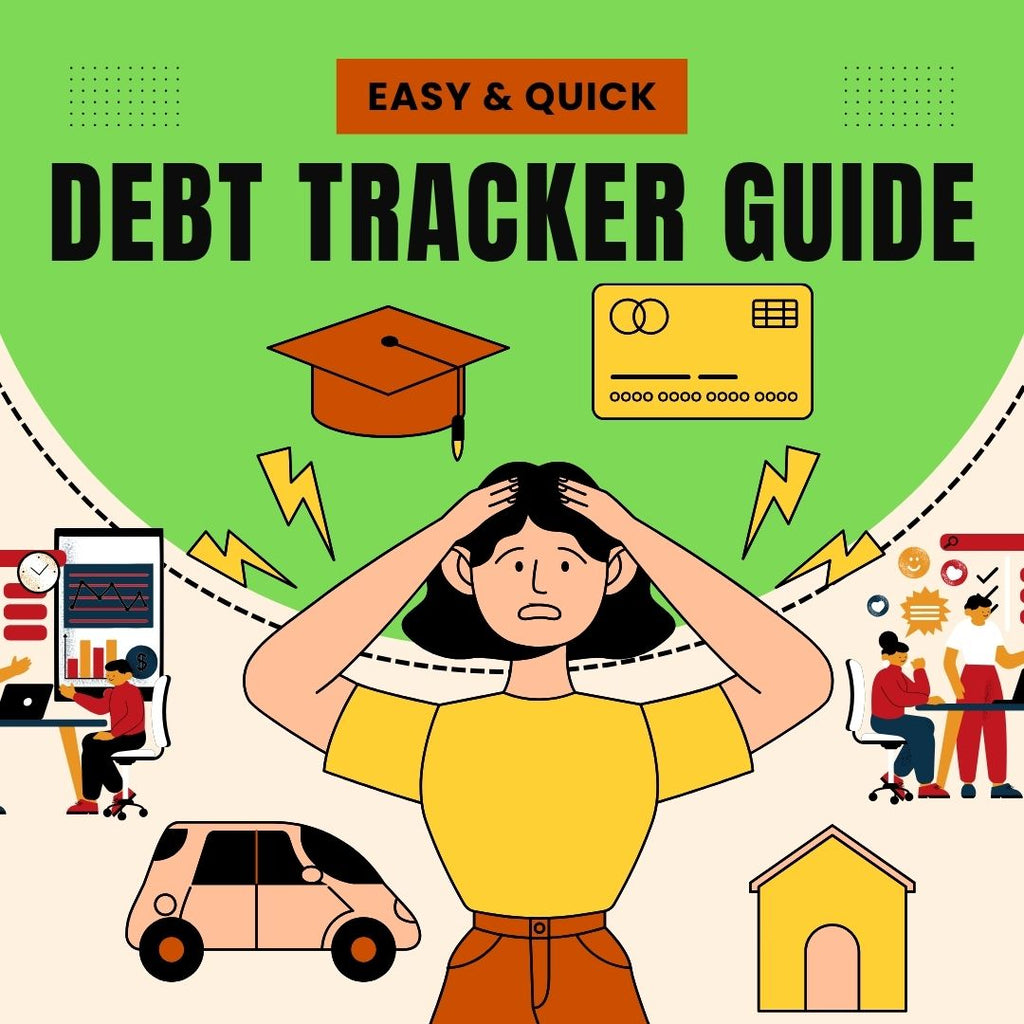 DEBT TRACKER (PDF)| Your Step-by-Step Plan to Financial Freedom
